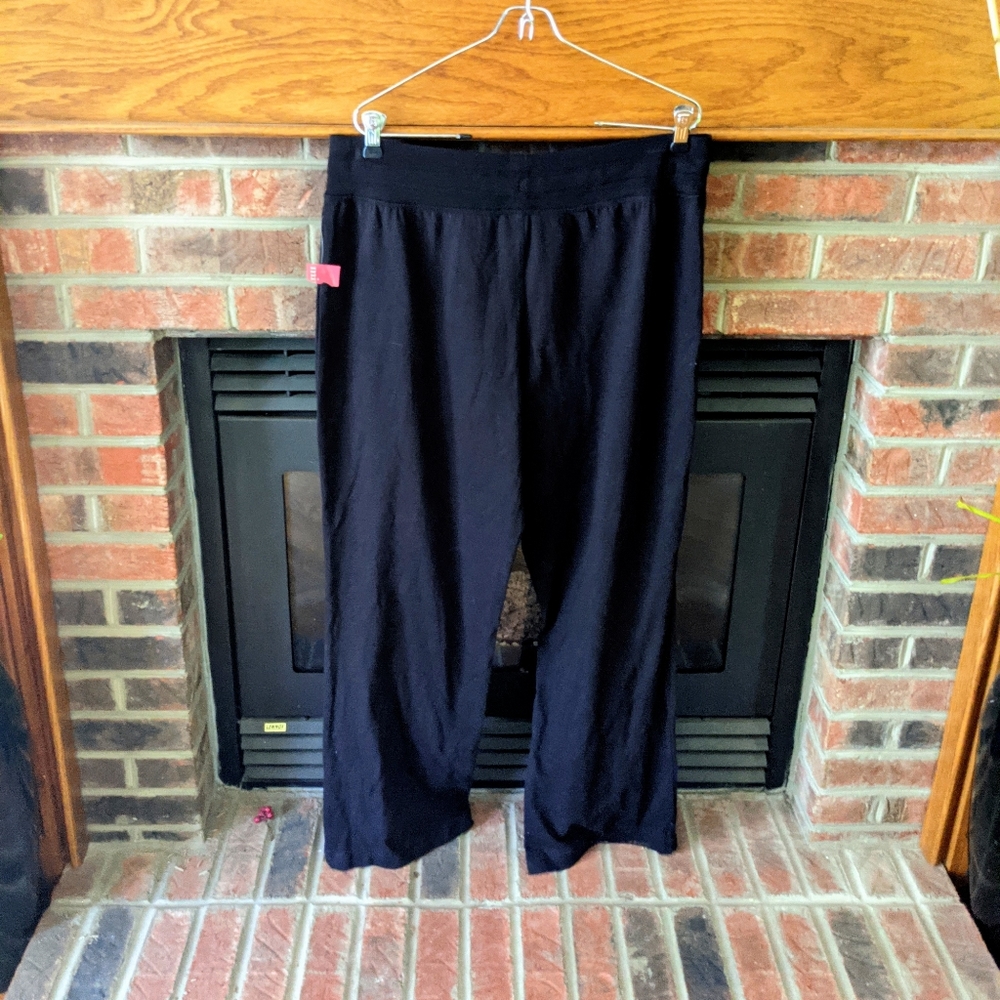 Mix&co brand new with tags black lounge pants 1X - Picture 2 of 2
